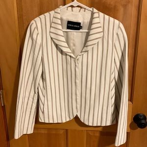 Giorgio Armani Lamb Leather Jacket